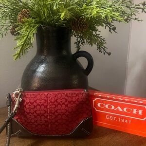 Coach Y2K Signature Wristlet